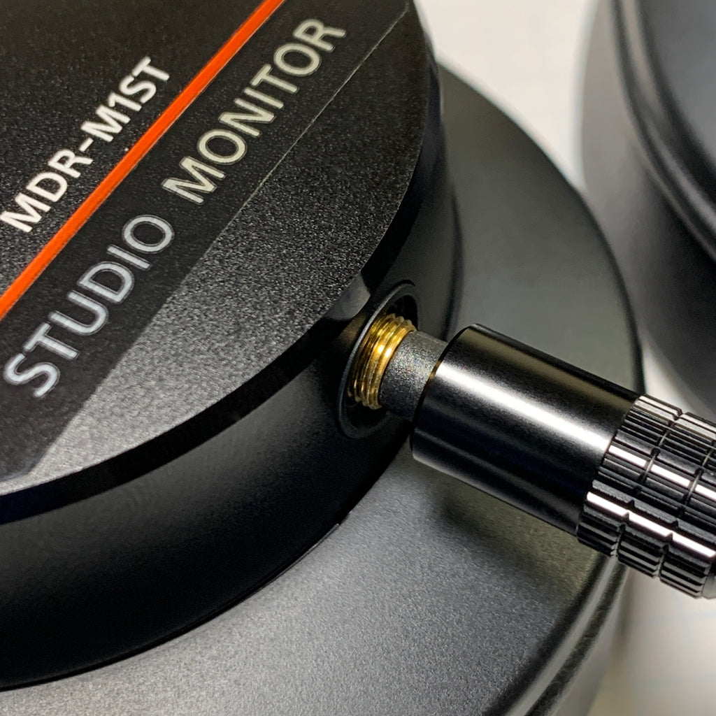 Sony MDR-M1, MDR-M1ST, MDR-MV1 Headphones Jack Thread Cover for MUC-S12NB1 Cable